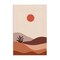 Stupell Industries Boho Desert with Plant Canvas Wall Art Design by Omar Escalante